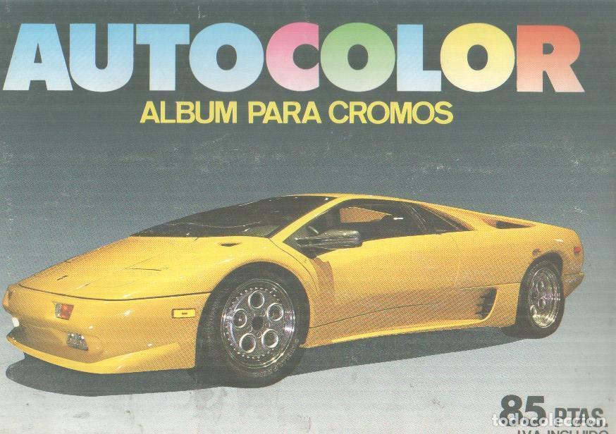 Collezionismo sportivo: Album de Cromos: AUTOCOLOR -