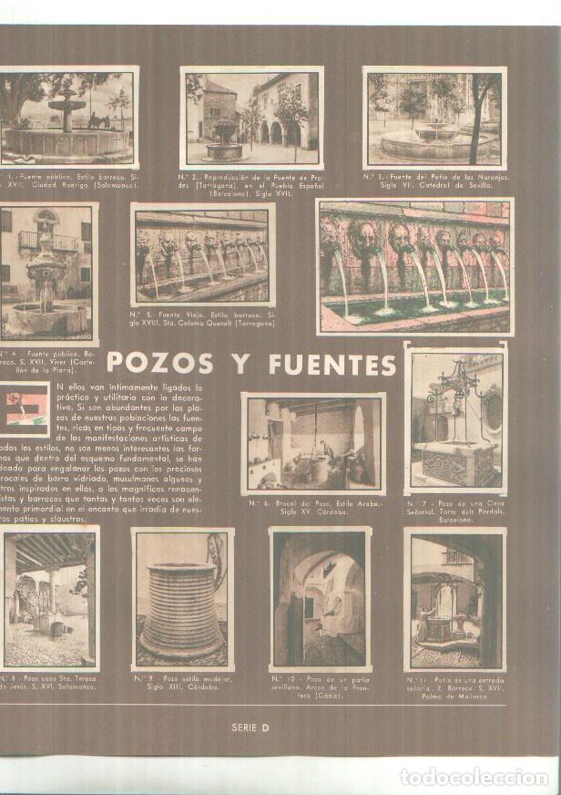 Collezionismo sportivo: Cromos: Gallina Blanca: Pozos y Fuentes y caldo en cubitos -