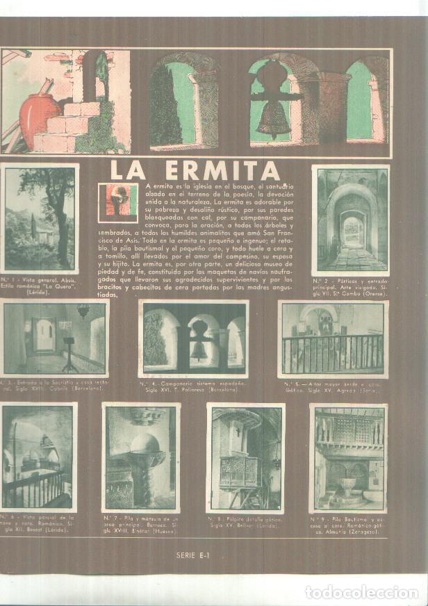 Sports collectibles: Cromos: Gallina Blanca: La ermita + Tipos y musica popular -