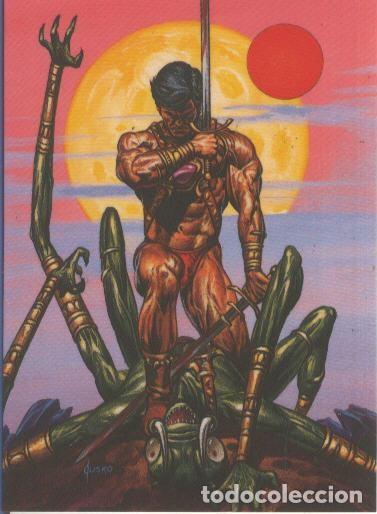 Collezionismo sportivo: Trading Car: TARZAN - JOE JUSKO, Edgar Rice Burroughs Collection II: No.104 - Edgar Rice Burroughs,