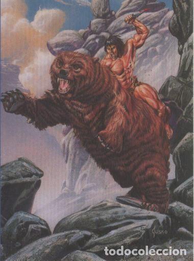 Collezionismo sportivo: Trading Car: TARZAN - JOE JUSKO, Edgar Rice Burroughs Collection: No.21 - Edgar Rice Burroughs, Joe