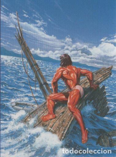 Coleccionismo deportivo: Trading Car: TARZAN - JOE JUSKO, Edgar Rice Burroughs Collection: No.44 - Edgar Rice Burroughs, Joe