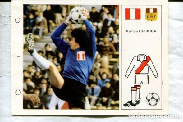 Coleccionismo deportivo: Estrellas del Mundial 82 numero 106: Ramon Quiroga de Peru - Varios