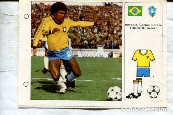 Coleccionismo deportivo: Estrellas del Mundial 82 numero 036: Antonio Carlos Cerezo (Toninho Cerezo) de Brasil - Varios