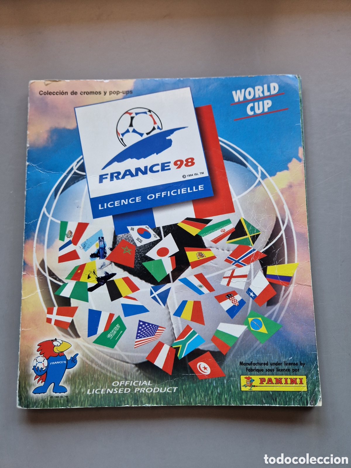 Coleccionismo deportivo: ALBUM COMPLETO -1 MUNDIAL WORLD CUP FRANCIA 98 1998 PANINI INCLUYE IRAN