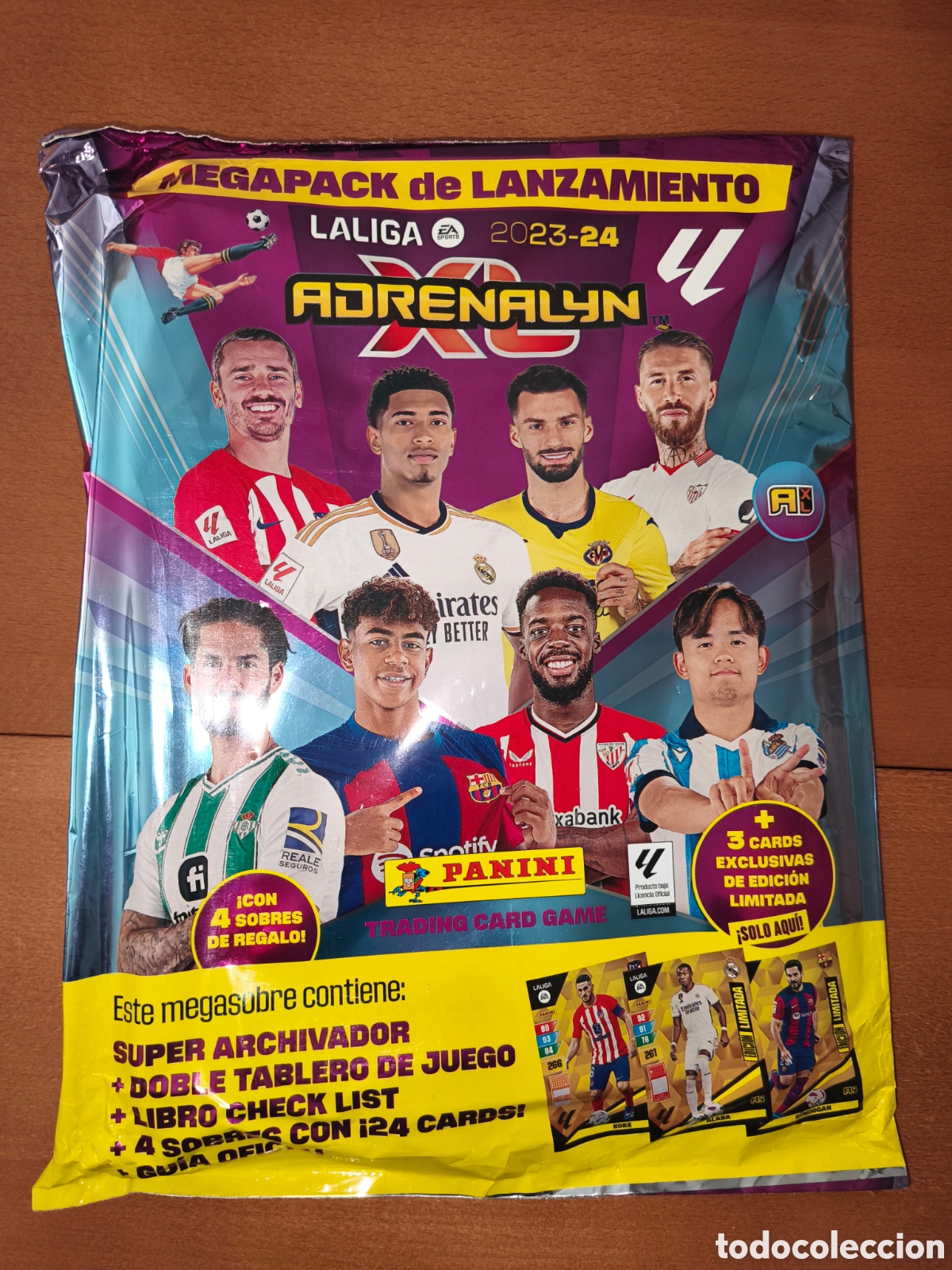 Coleccionismo deportivo: Megapack De lanzamiento Adrenalyn XL 2023/24 Panini 23/24