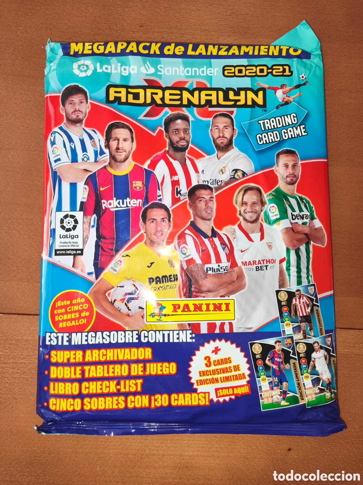 Coleccionismo deportivo: Megapack De Lanzamiento Adrenalyn XL 2020/21 Panini 20/21