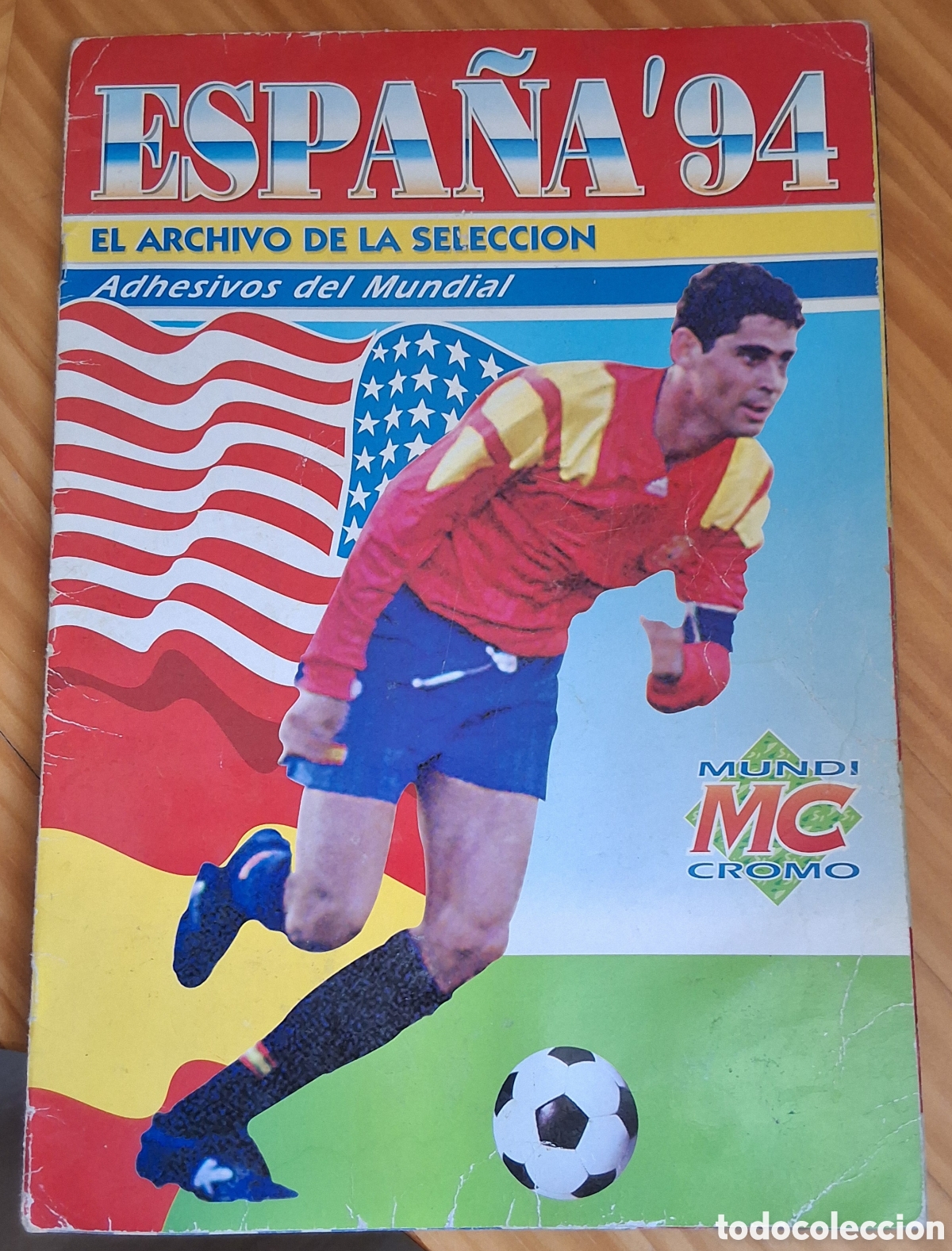 Sports collectibles: Espa&ntilde;a 94 archivo de la seleccion Album cromos futbol