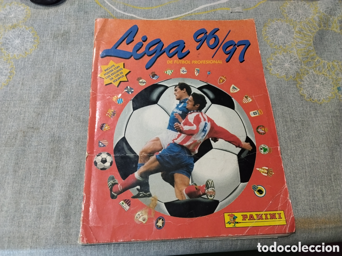 Coleccionismo deportivo: ALBUM PANINI LIGA 1996 97 ( 96 97 ) COMPLETO EXCEPTO 10 HUECOS