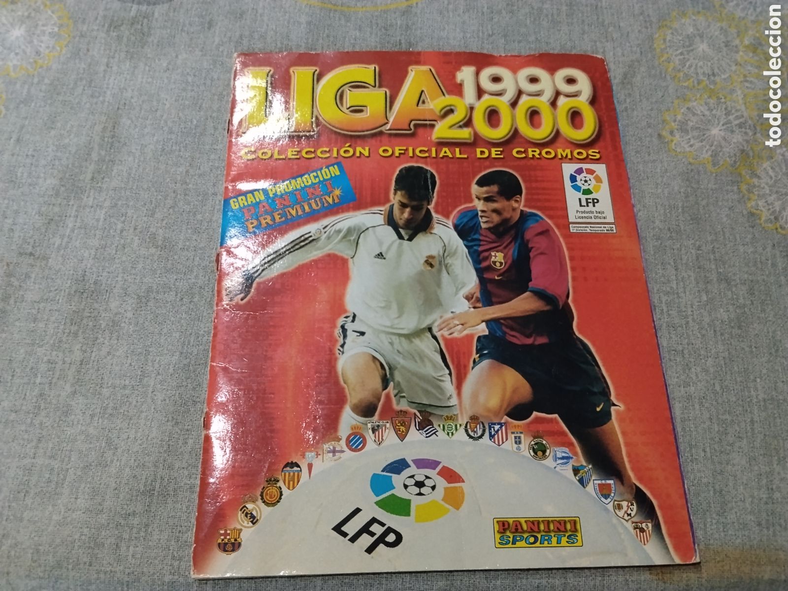 Coleccionismo deportivo: ALBUM PANINI LIGA 1999 2000 ( 99 00 ) MUY COMPLETO EXCEPTO 53 HUECOS
