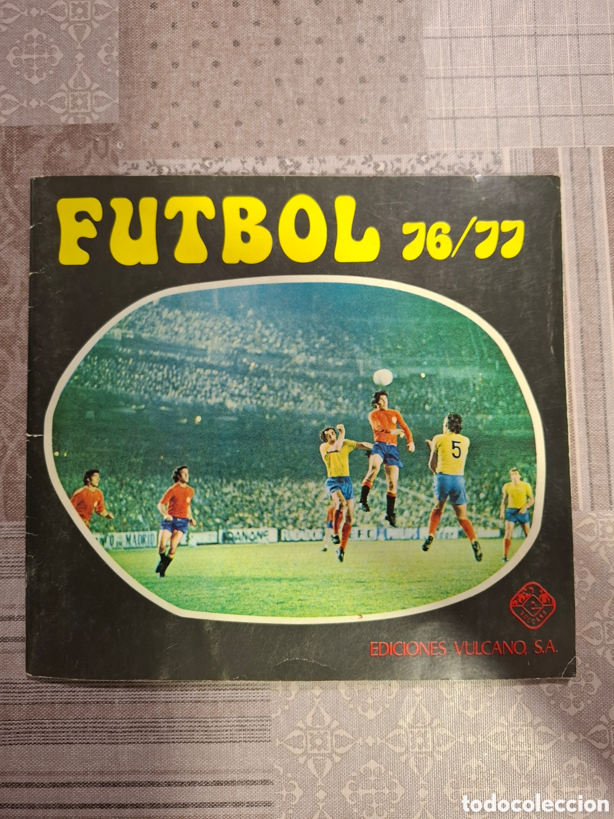 Collezionismo sportivo: Futbol 76 / 77, Ediciones Vulcano , Versi&oacute;n espa&ntilde;ola de Panini, con 40 cromos 1976 1977