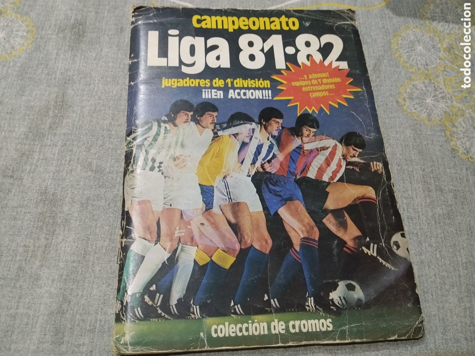 Sammelleidenschaft Sport: ALBUM ED. ESTE 1981 82 ( 81-82 ) INCOMPLETO CON 362 CROMOS