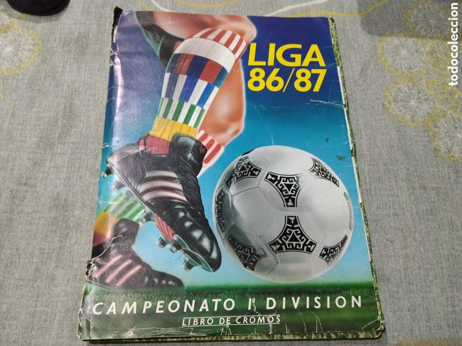 Coleccionismo deportivo: ALBUM ED. ESTE 1986 87 ( 86-87 ) INCOMPLETO CON 339 CROMOS