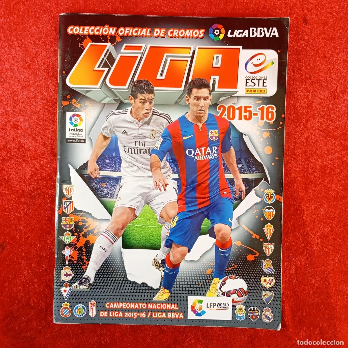 Coleccionismo deportivo: ALBUM DE CROMOS - INCOMPLETO - LA LIGA 2015-16 - LIGA BBVA - PANINI - VER FOTOS / 2715