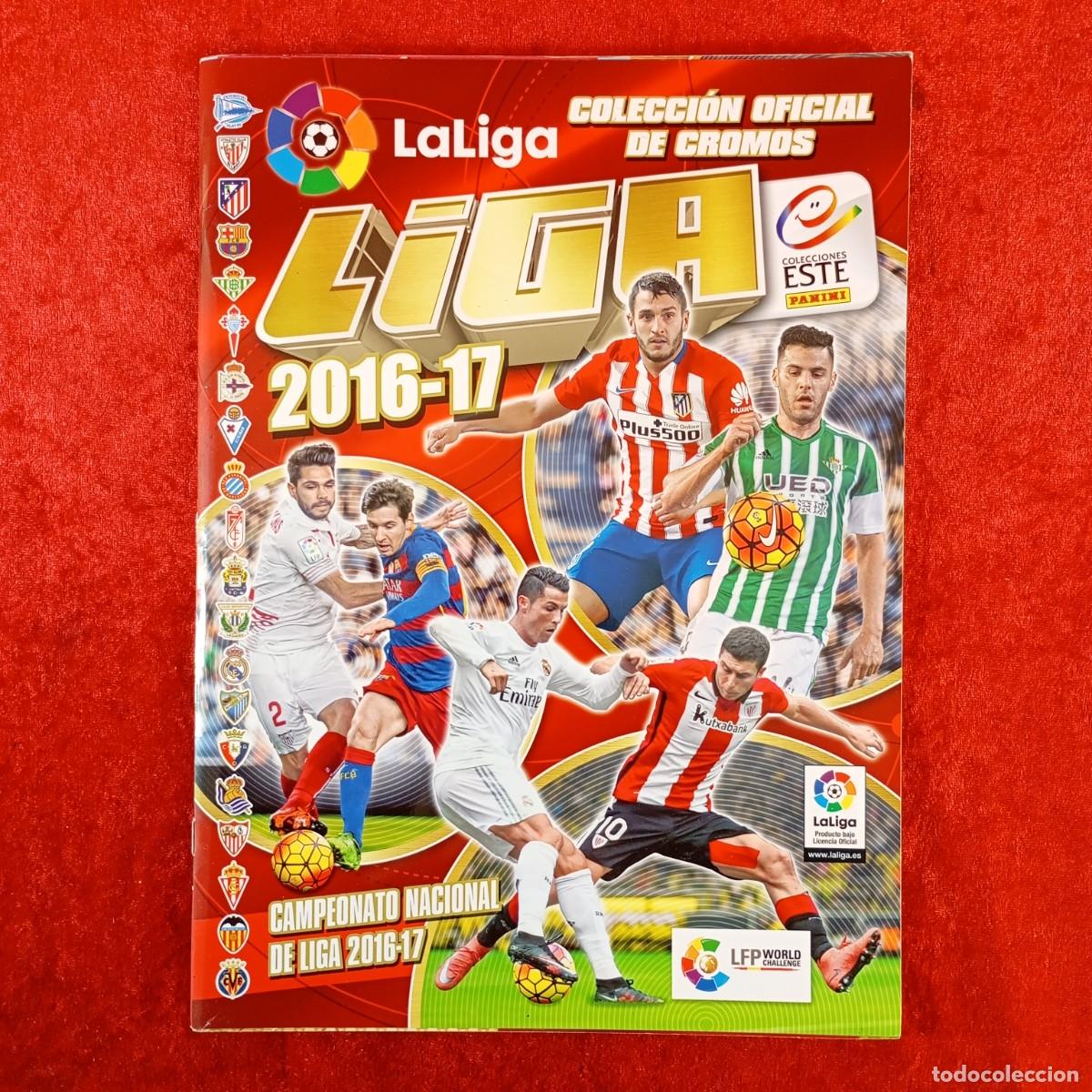 Collezionismo sportivo: ALBUM DE CROMOS - INCOMPLETO - LA LIGA BBVA 2016-17 - COLECCI&Oacute;N OFICIAL - PANINI - VER FOTOS / 2716