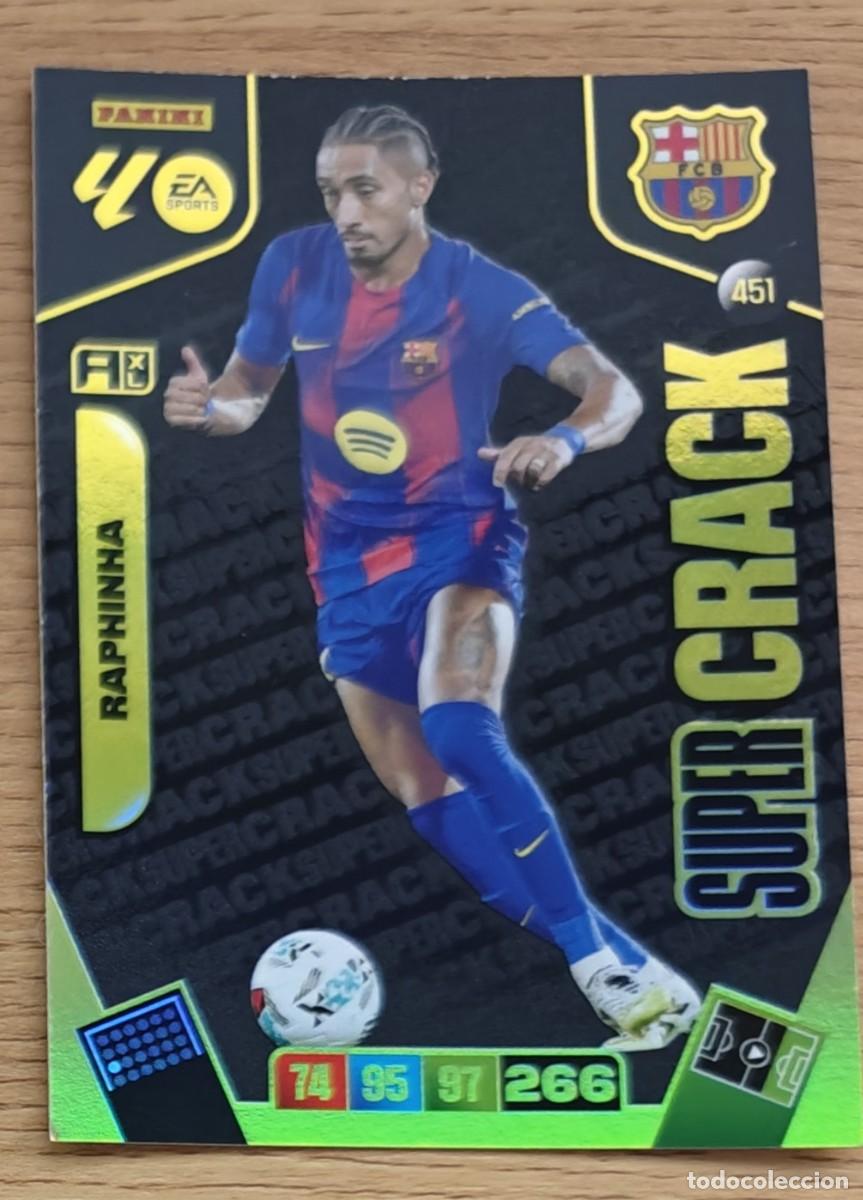 Collezionismo sportivo: Raphinha 451 Adrenalyn XL 25 26 Super Crack Barcelona 2025 2026