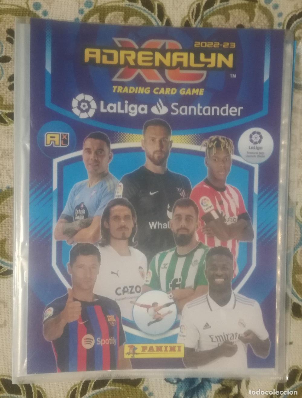Coleccionismo deportivo: Album archivador de futbol Adrenalyn 2022-23, Panini - Contiene 207 cromos