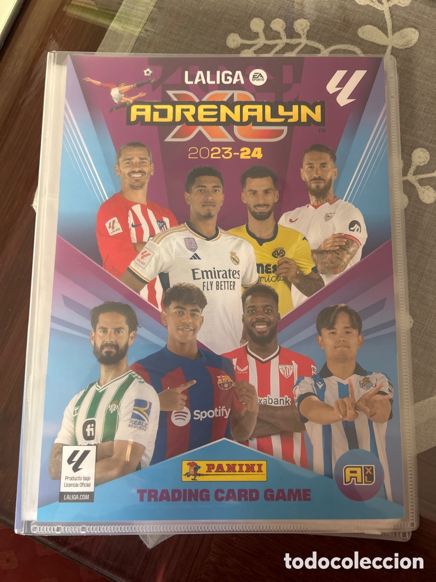 Sports collectibles: &Aacute;lbum cromos vac&iacute;o Adrenalyn 2023/2024