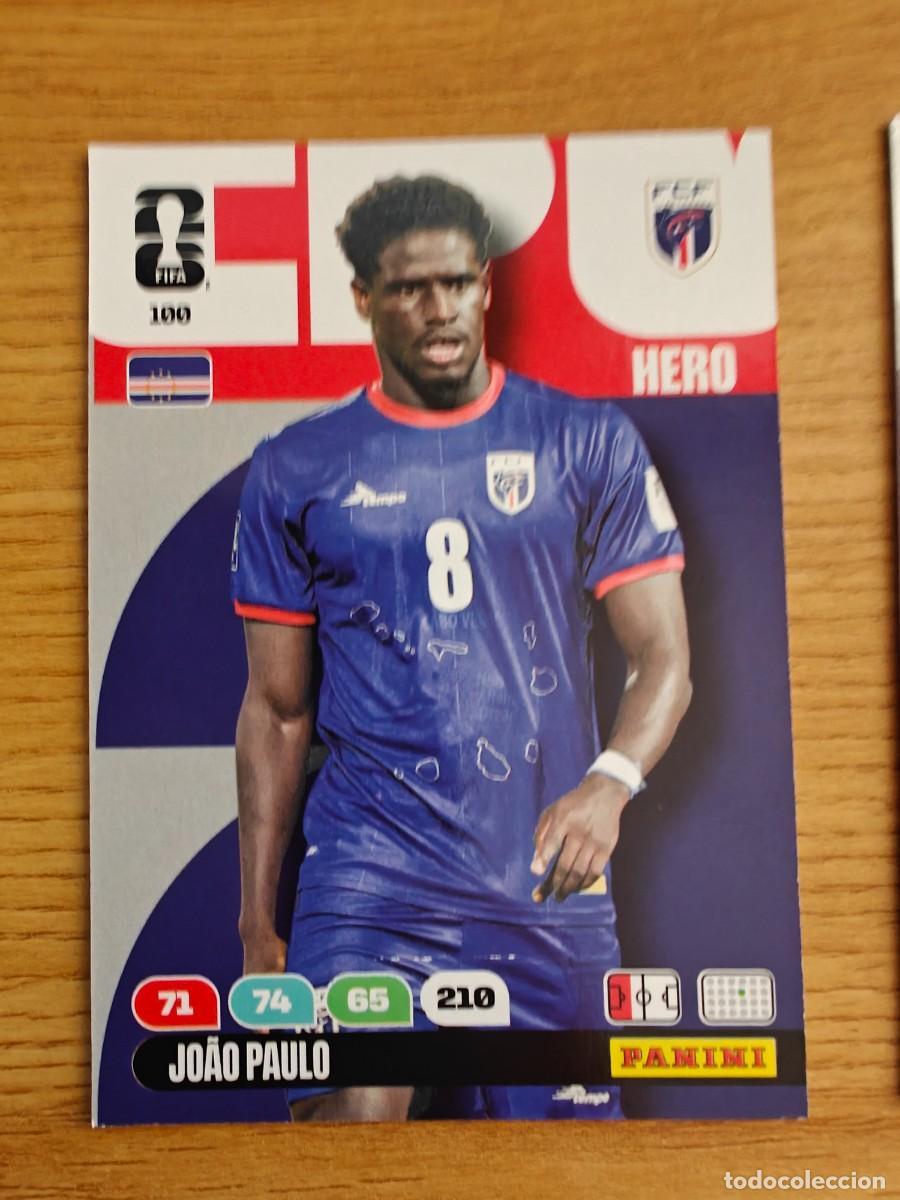 Sports collectibles: 100 JO&Atilde;O PAULO Panini FIFA World Cup 26 Cape Verde Hero Adrenalyn XL 2026
