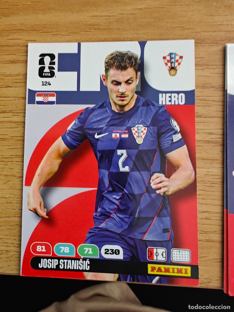 Sports collectibles: 124 JOSIP STANI&Scaron;IĆ Panini FIFA World Cup 26 Croatia Hero Adrenalyn XL 2026