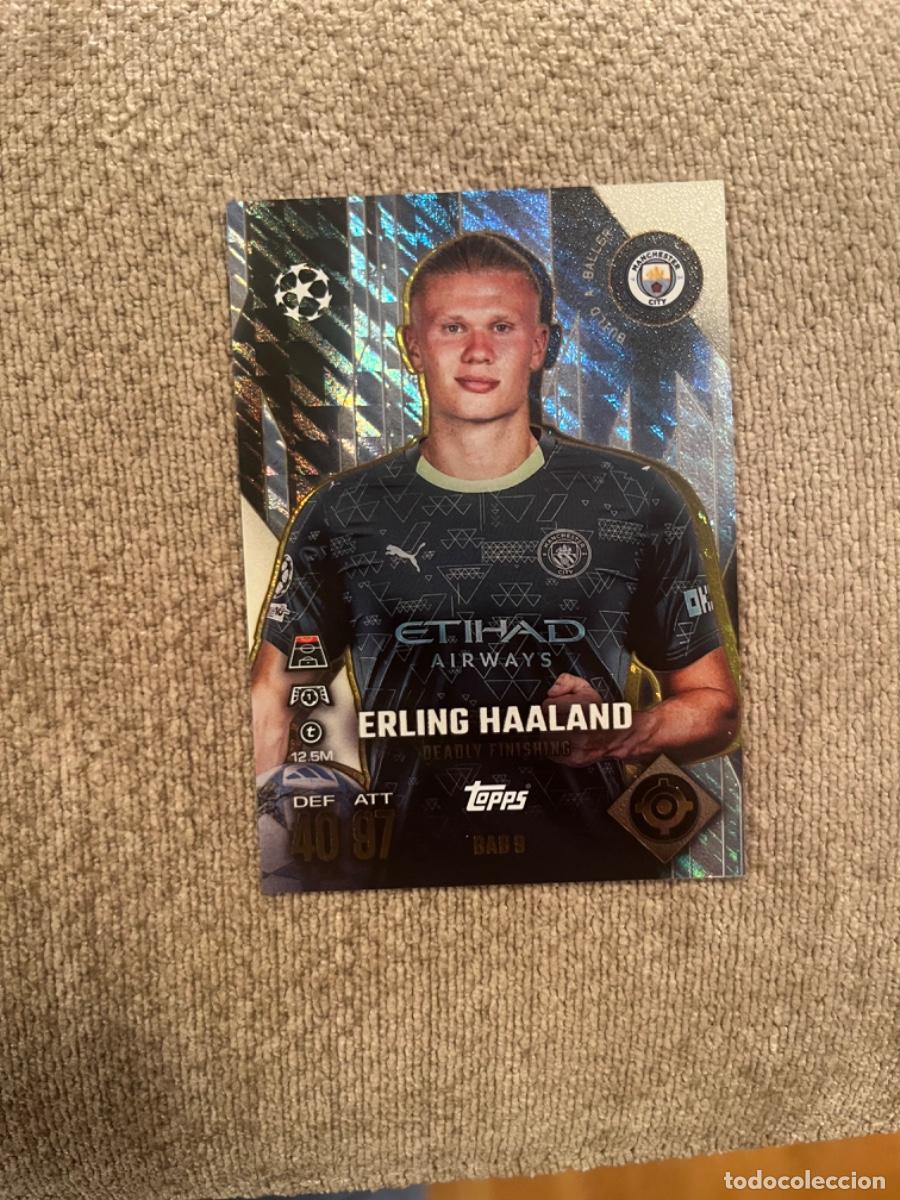 Sammelleidenschaft Sport: BAB9 haaland city champions league match attax extra 25-26