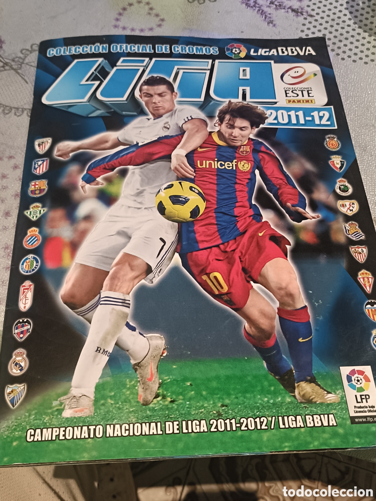 Sammelleidenschaft Sport: &Aacute;lbum de F&uacute;tbol Liga Este 2011 12