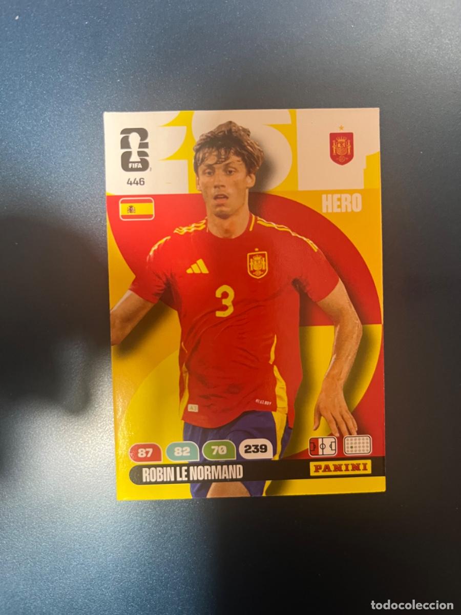 Sammelleidenschaft Sport: 446 robin le normand spain Espa&ntilde;a adrenalyn world cup mundial 2026