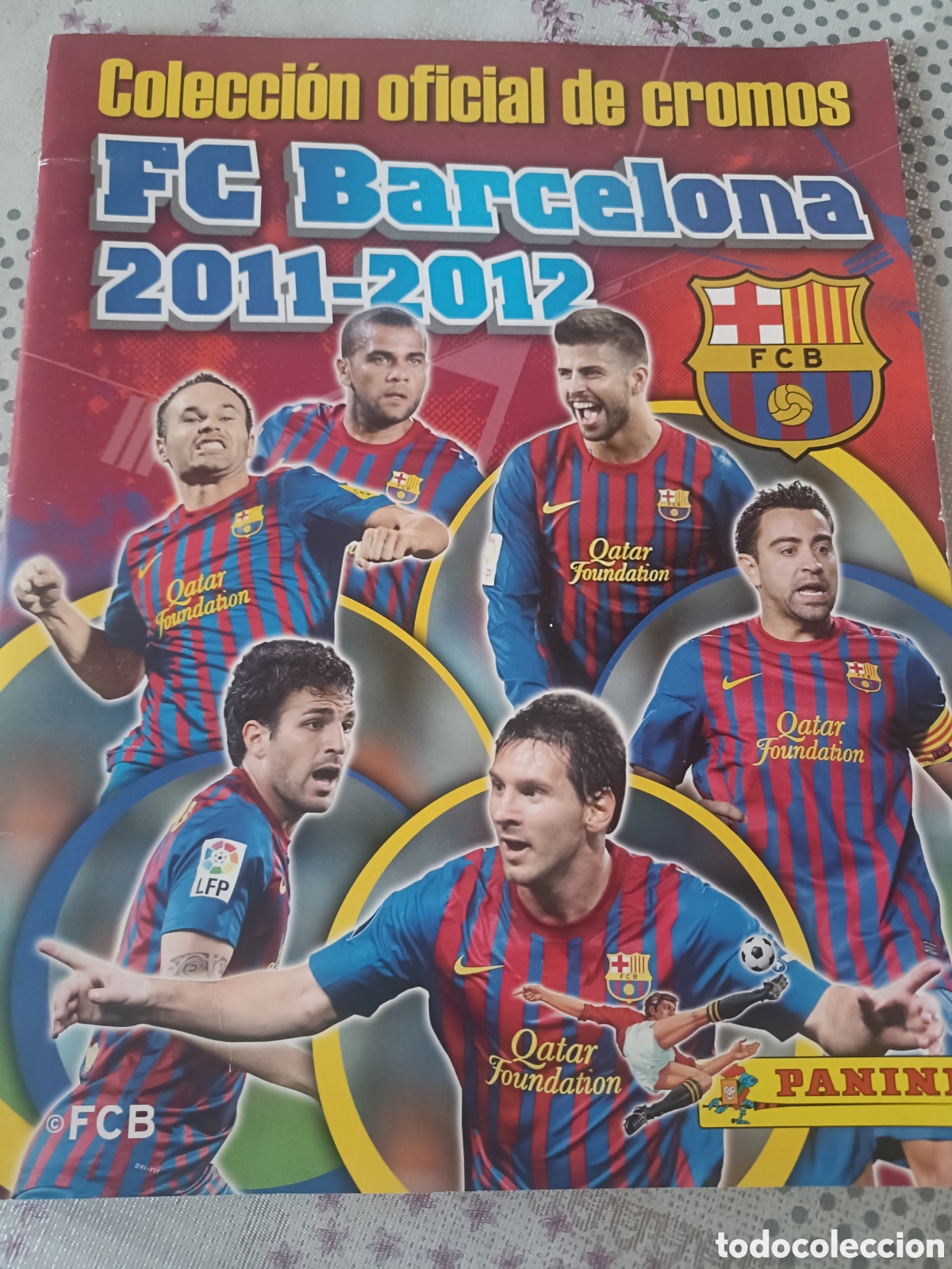 Sammelleidenschaft Sport: &Aacute;lbum de f&uacute;tbol F.C.Barcelona 2011 2012 ,cromos promocionales incluido Messi