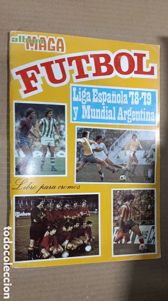 Coleccionismo deportivo: &Aacute;LBUM MAGA 78 79 Y MUNDIAL ARGENTINA