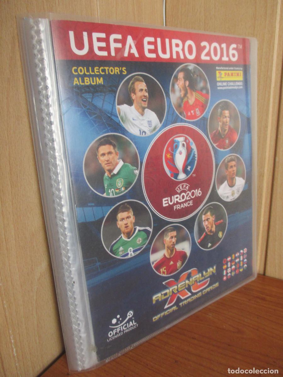 Collezionismo sportivo: ALBUM DE CROMOS DE FUTBOL ADRENALYN : UEFA EURO 2016 EUROCOPA FRANCIA, INCOMPLETO, CON 149 CROMOS