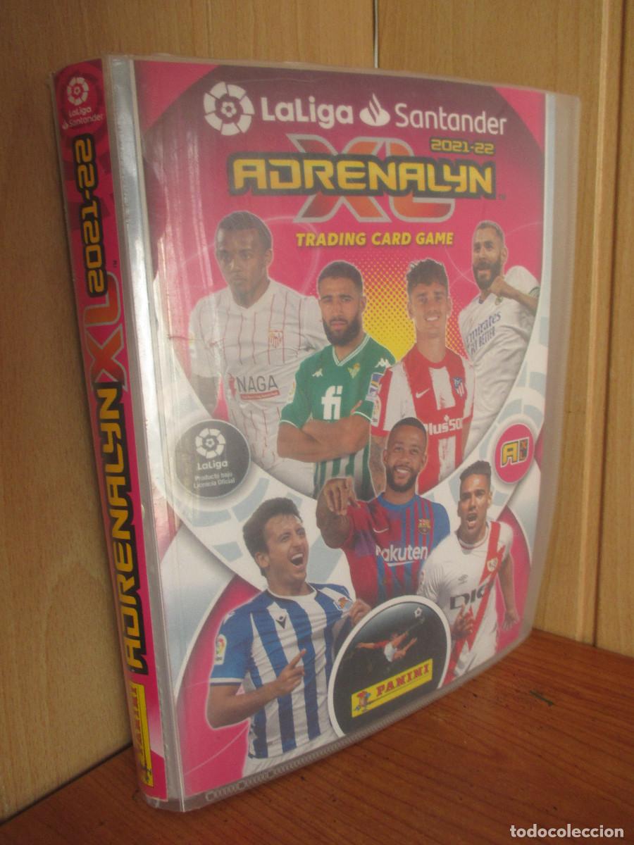 Colecionismo desportivo: ALBUM DE CROMOS DE FUTBOL ADRENALYN : TEMPORADA 2021/22 ﻿ INCOMPLETO, CONTIENE 191 CROMOS