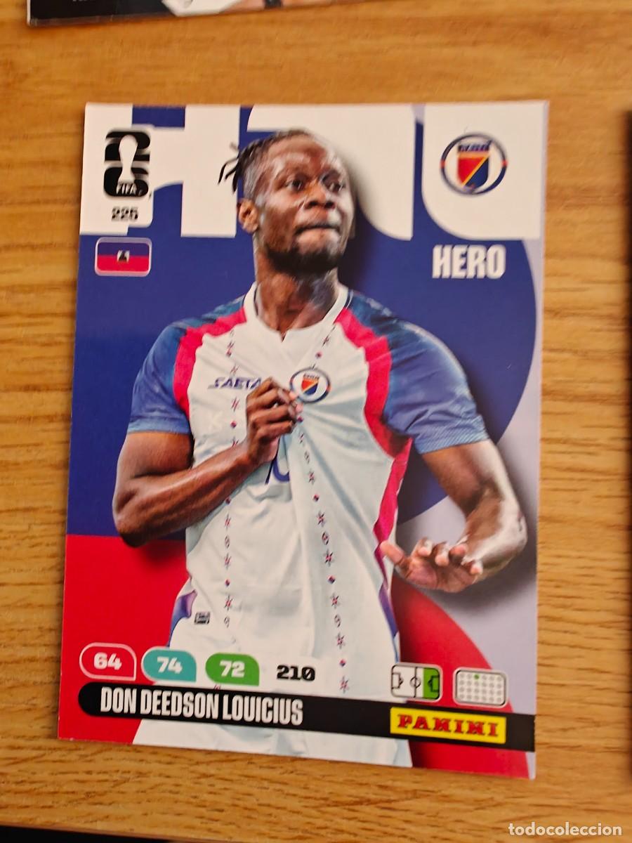 Coleccionismo deportivo: 225 DON DEEDSON LOUICIUS Panini FIFA World Cup 26 Haiti Hero Adrenalyn XL 2026