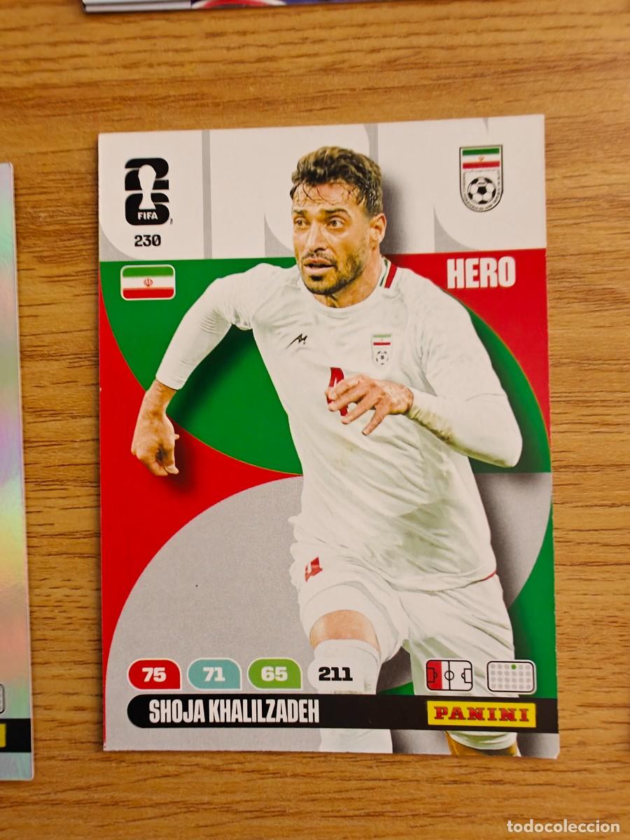 Coleccionismo deportivo: 230 SHOJA KHALILZADEH Panini FIFA World Cup 26 Iran Hero Adrenalyn XL 2026