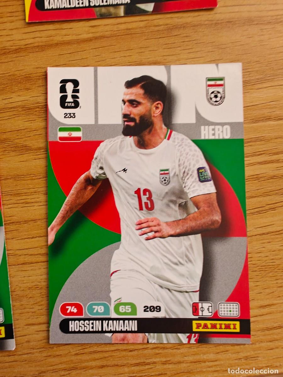 Coleccionismo deportivo: 233 HOSSEIN KANAANI Panini FIFA World Cup 26 Iran Hero Adrenalyn XL 2026