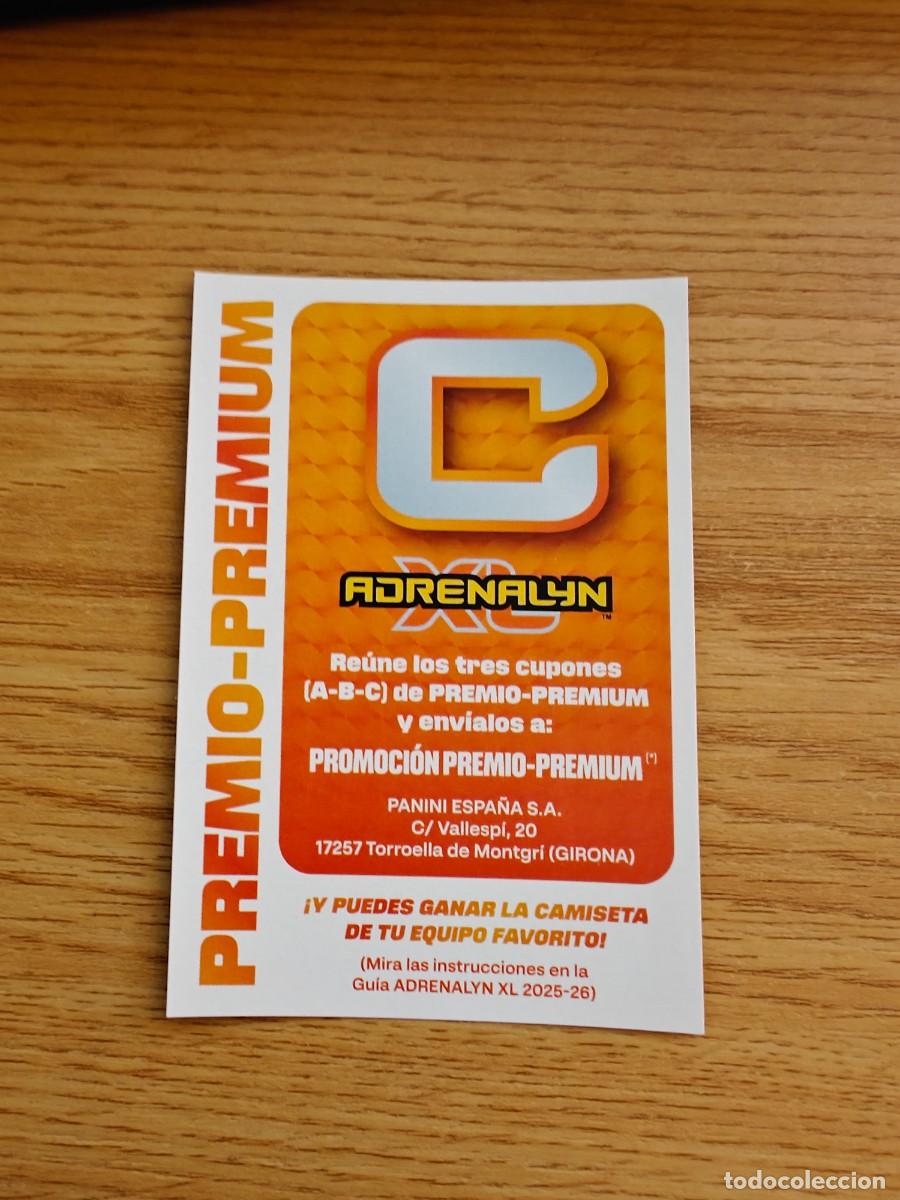 Collezionismo sportivo: Letra C Adrenalyn XL 25 26 Premio Premium 2025 2026