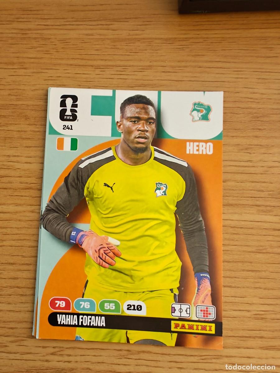 Collezionismo sportivo: 241 YAHIA FOFANA Panini FIFA World Cup 26 Ivory Coast Hero Adrenalyn XL 2026