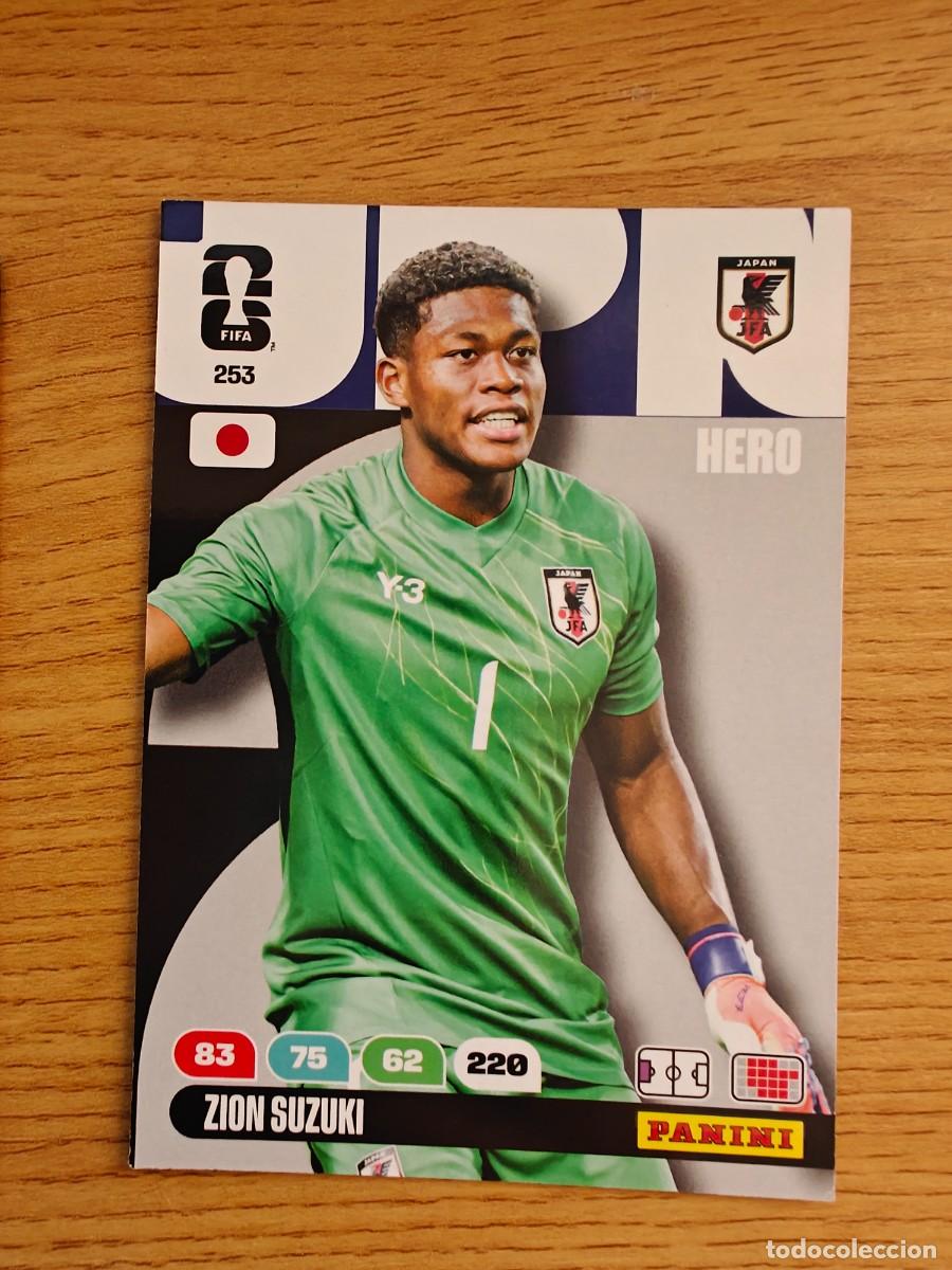Coleccionismo deportivo: 253 ZION SUZUKI Panini FIFA World Cup 26 Japan Hero Adrenalyn XL 2026