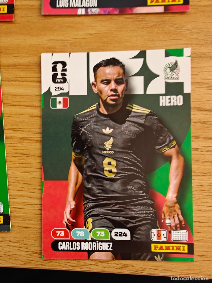 Sammelleidenschaft Sport: 294 CARLOS RODR&Iacute;GUEZ Panini FIFA World Cup 26 Mexico Hero Adrenalyn XL 2026