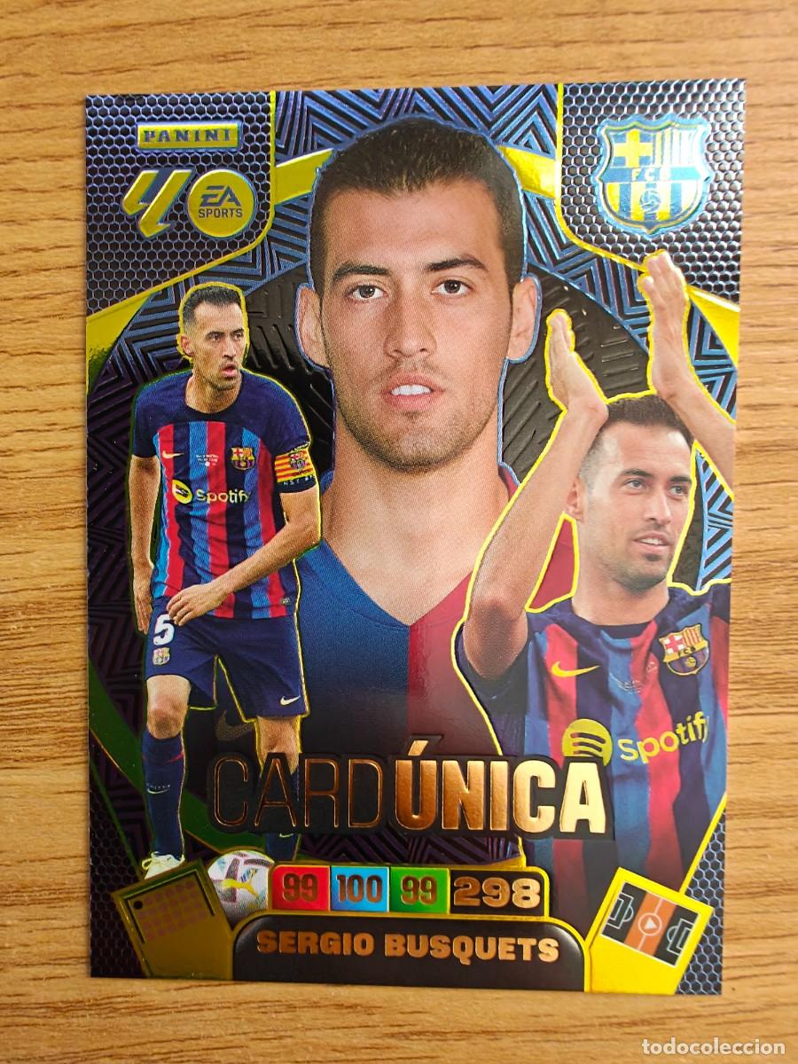 Collezionismo sportivo: Sergio Busquets Adrenalyn XL 25 26 Card &Uacute;nica Dream Box Barcelona