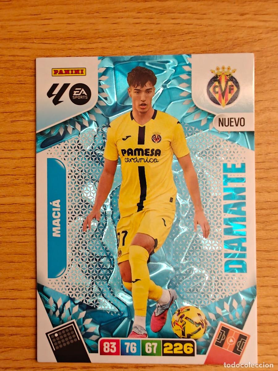 Coleccionismo deportivo: Maci&aacute; Adrenalyn XL 25 26 Nuevo Diamante Dream Box Villarreal CF