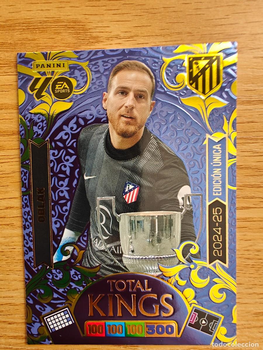 Coleccionismo deportivo: Oblak Adrenalyn XL 25 26 Total Kings Trofeo Zamora Dream Box Atl&eacute;tico de Madrid 2024 2025