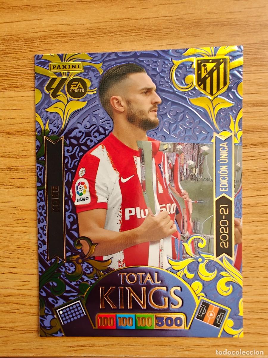 Coleccionismo deportivo: Koke Adrenalyn XL 25 26 Total Kings Liga Dream Box Atl&eacute;tico de Madrid 2020 2021