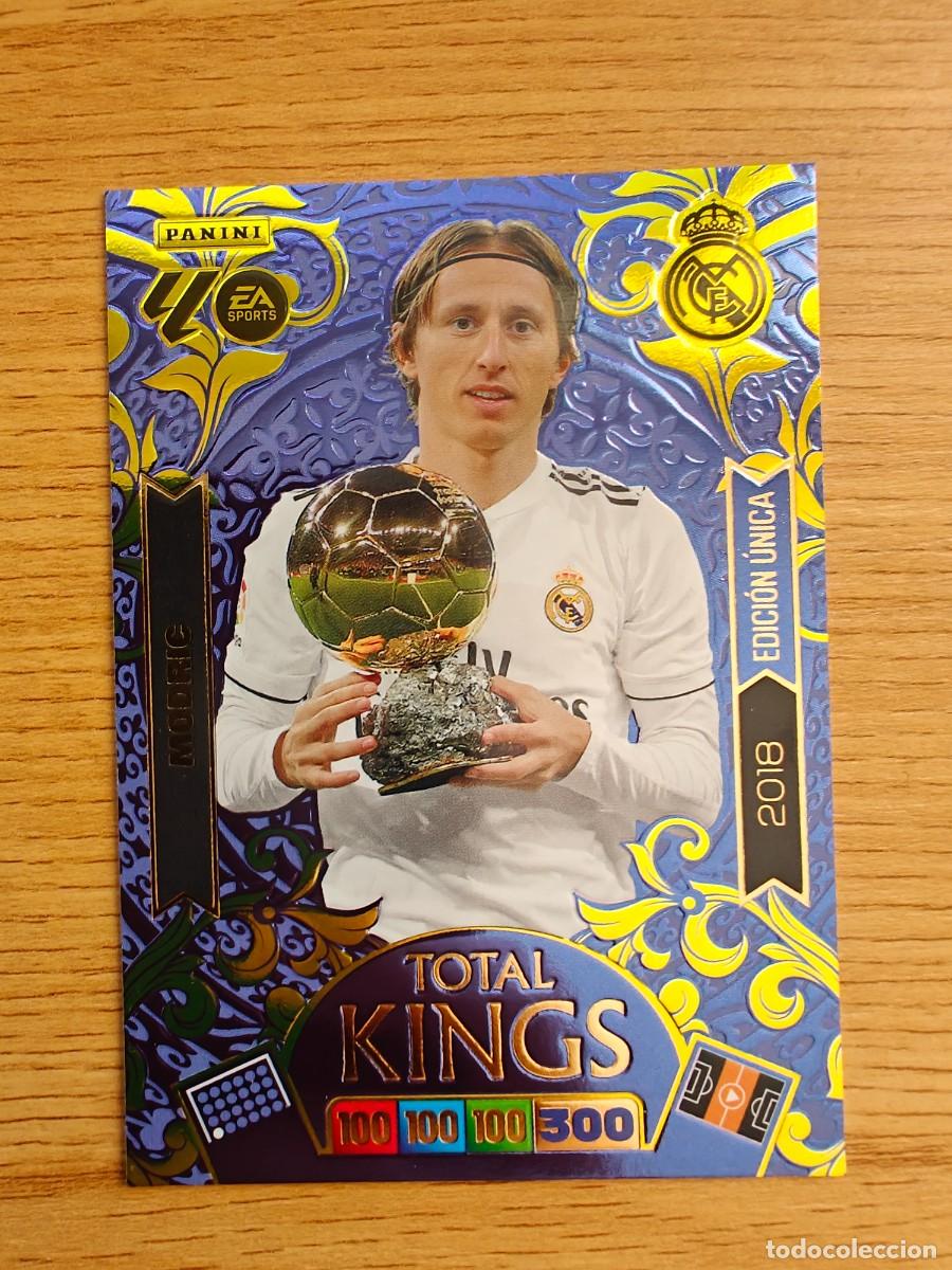 Coleccionismo deportivo: Modric Adrenalyn XL 25 26 Total Kings Bal&oacute;n de Oro Dream Box Real Madrid 2018