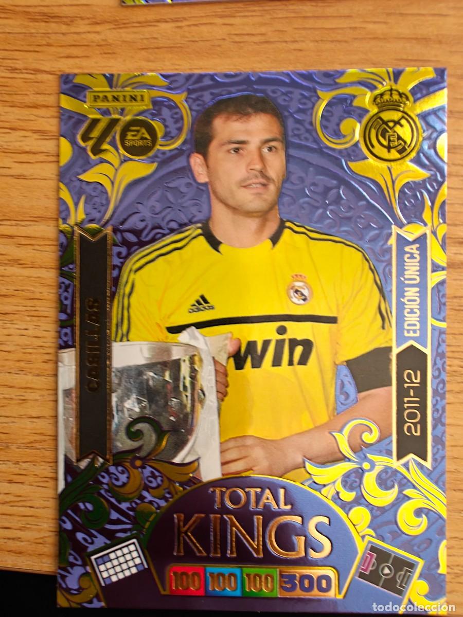 Coleccionismo deportivo: Casillas Adrenalyn XL 25 26 Total Kings Liga Dream Box Real Madrid 2011 2012