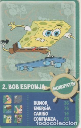 Sammelleidenschaft Sport: Cromo E001653: Cromo.Bob Esponja n&ordm; 2. Monopat&iacute;n - NULL