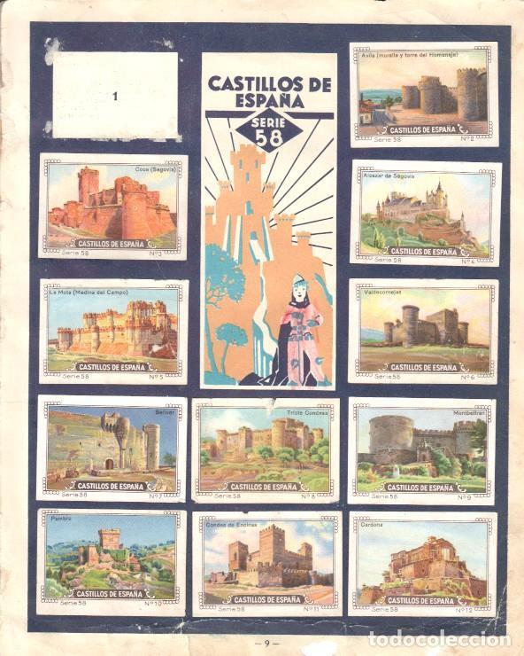 Collezionismo sportivo: Pagina Album cromos: Mi Album Nestle - Series 58/59 - Varios