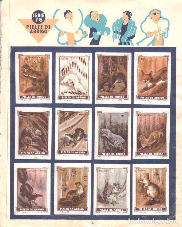 Collezionismo sportivo: Pagina Album cromos: Mi Album Nestle - Series 76/77 - Varios