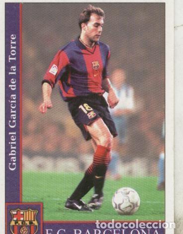 Colecionismo desportivo: Cromos: Liga 2002: F.C.Barcelona: Gabri - Varios