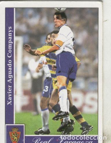 Coleccionismo deportivo: Cromos: Liga 2002: Real Zaragoza: Aguado - Varios