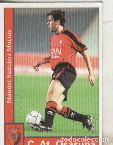 Colecionismo desportivo: Cromos: Liga 2002: Osasuna: Manolo - Varios